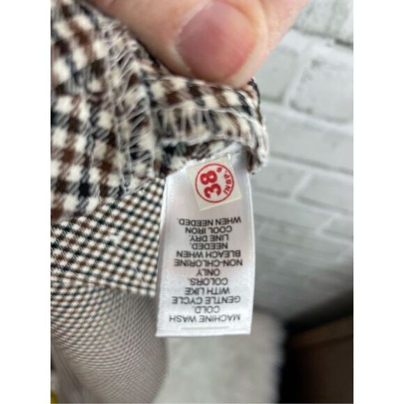 EST 1946 Women's Plaid Pull-on Elastic Waist Trouser Size 10 Business Casual - Picture 5 of 7